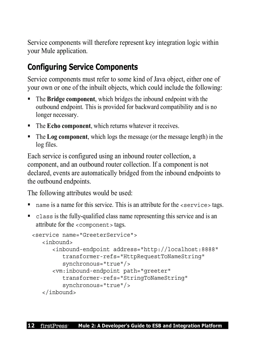 image for page Mule 2 A Developer s Guide to ESB and Integration Platform