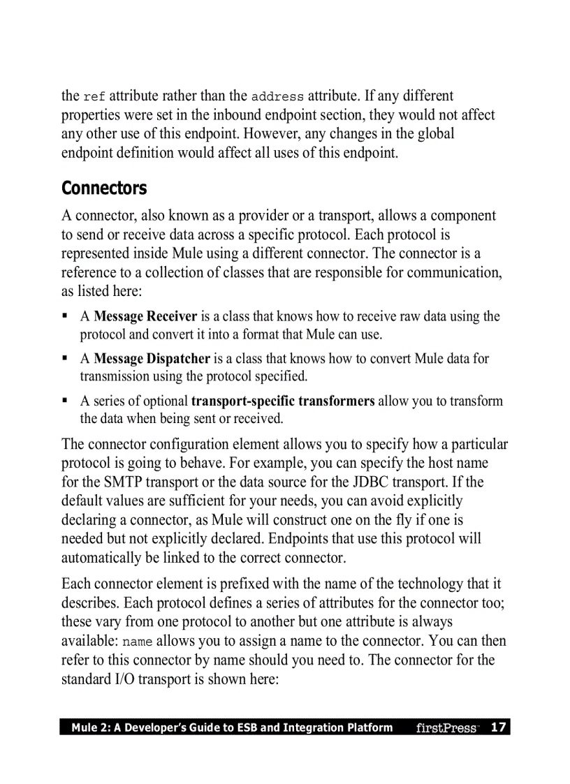 image for page Mule 2 A Developer s Guide to ESB and Integration Platform