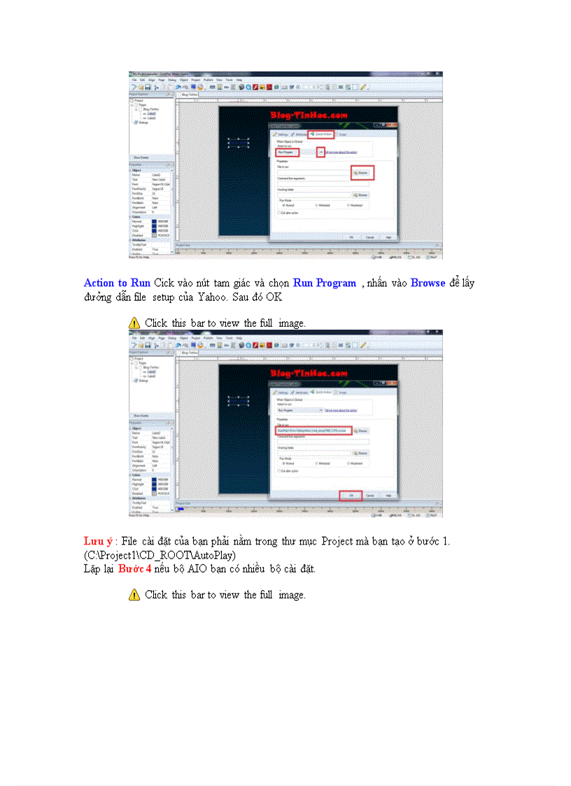 image for page Hướng dẫn cơ bản làm bộ All In One đơn giản bằng AutoPlay Media Studio 8