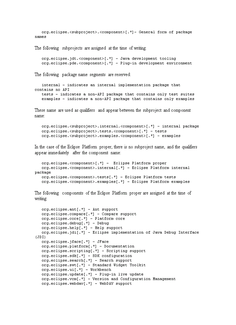 image for page Naming and User interface Conventions