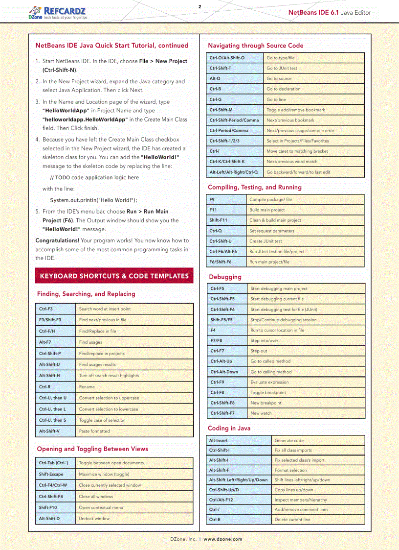 image for page NetBeans IDE 6 1 Java Editor