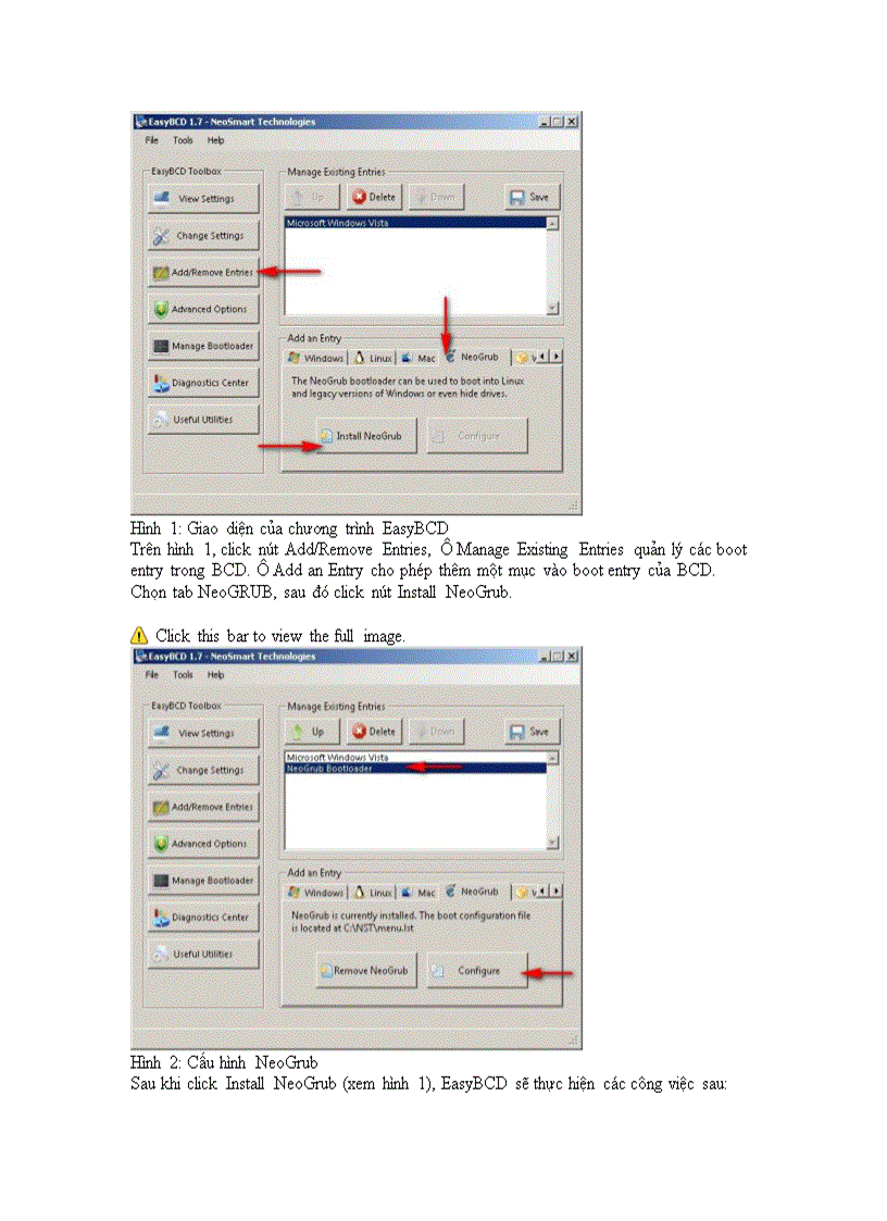 image for page CTechBoot V1 01 Tạo menu boot từ ổ cứng