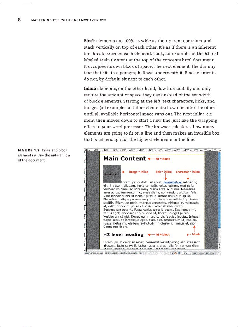 image for page MASTERING CSS with Dreamweaver CS3