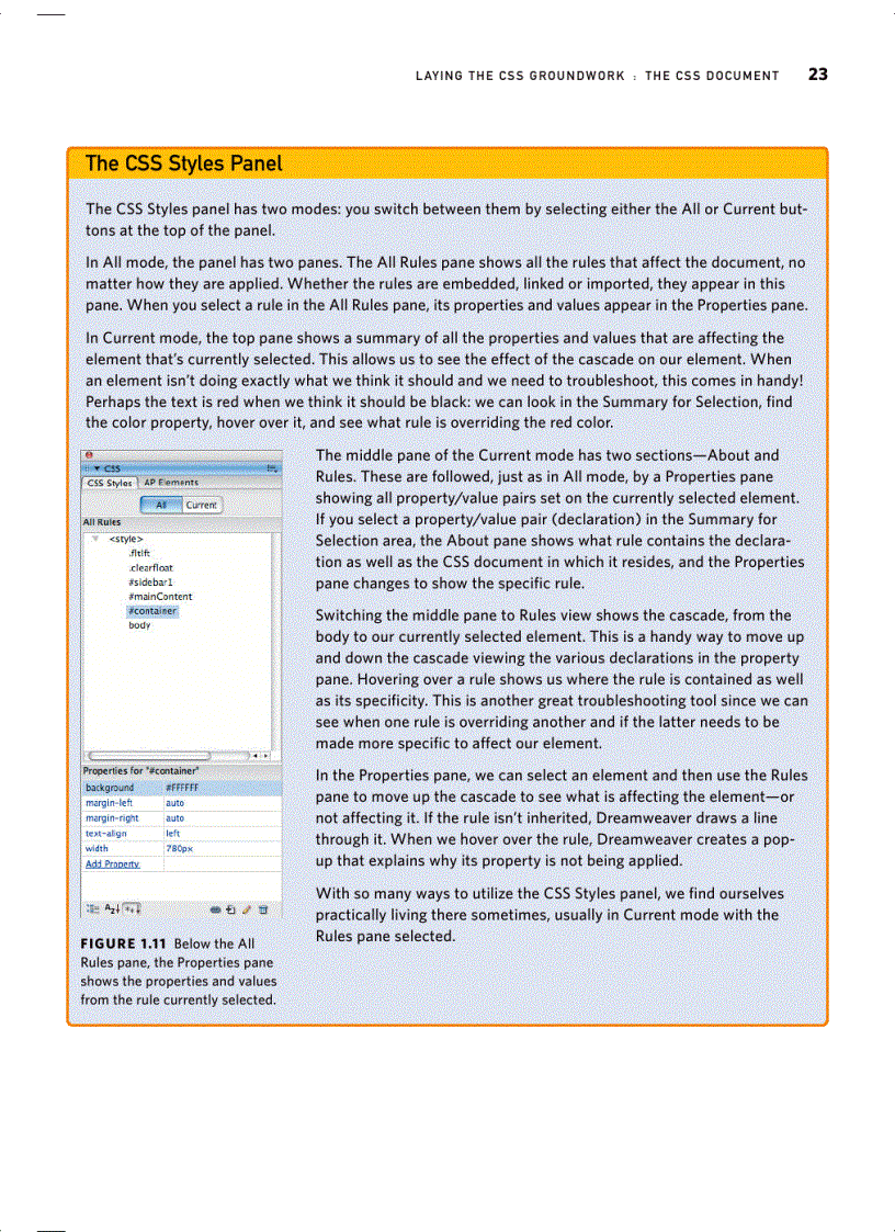 image for page MASTERING CSS with Dreamweaver CS3