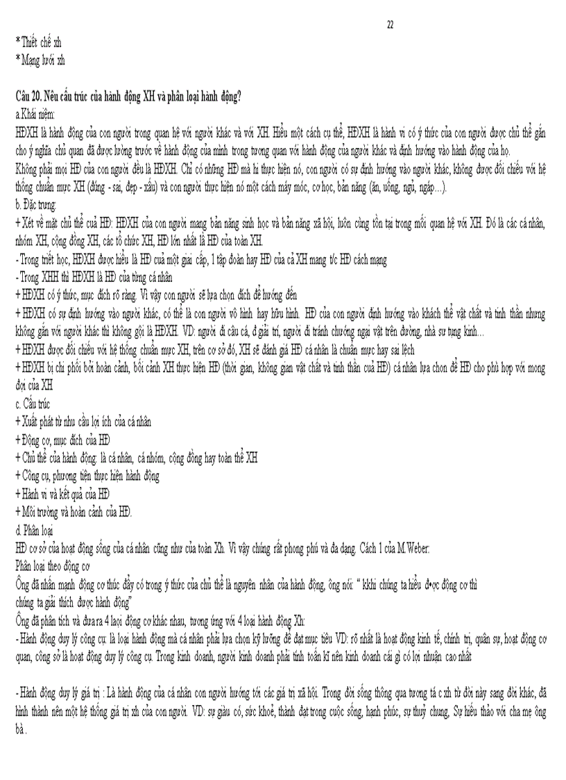 image for page 37 câu hỏi và đáp án môn Xã Hội Học