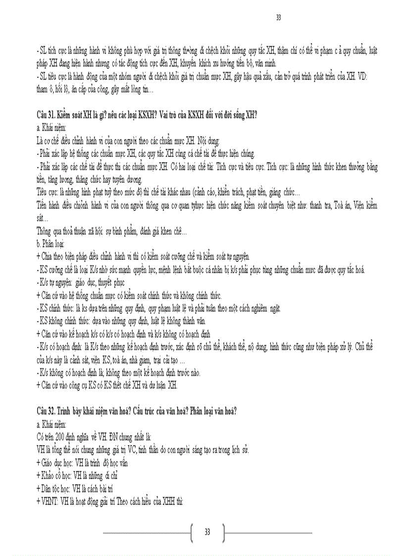 image for page 37 câu hỏi và đáp án môn Xã Hội Học