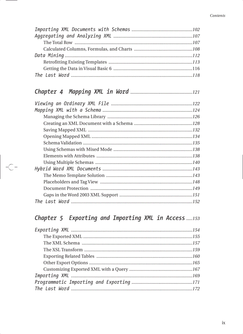 image for page Office 2003 XML for Power Users