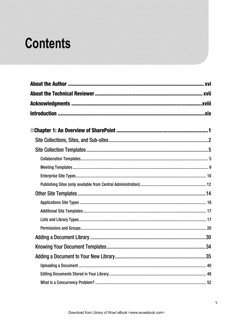 image for page Office and SharePoint 2010 User s Guide Integrating SharePoint with Excel Outlook Access and Word