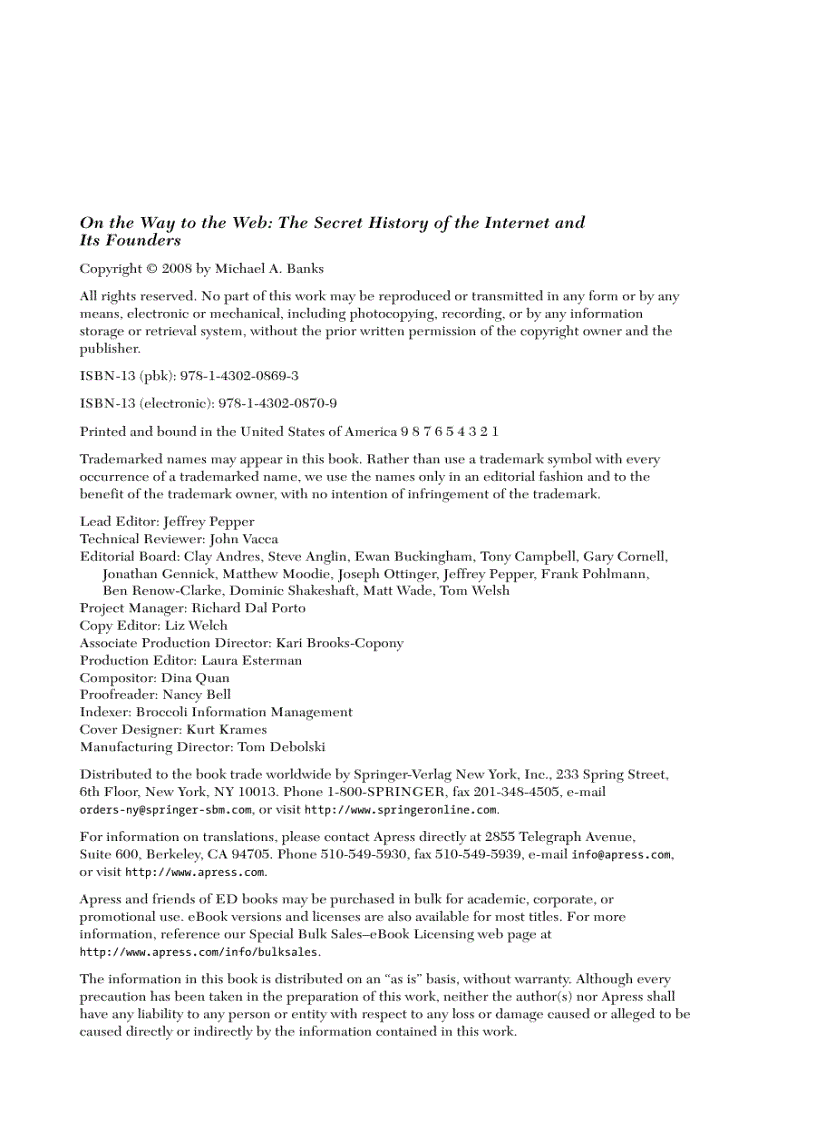 image for page On the way to the web