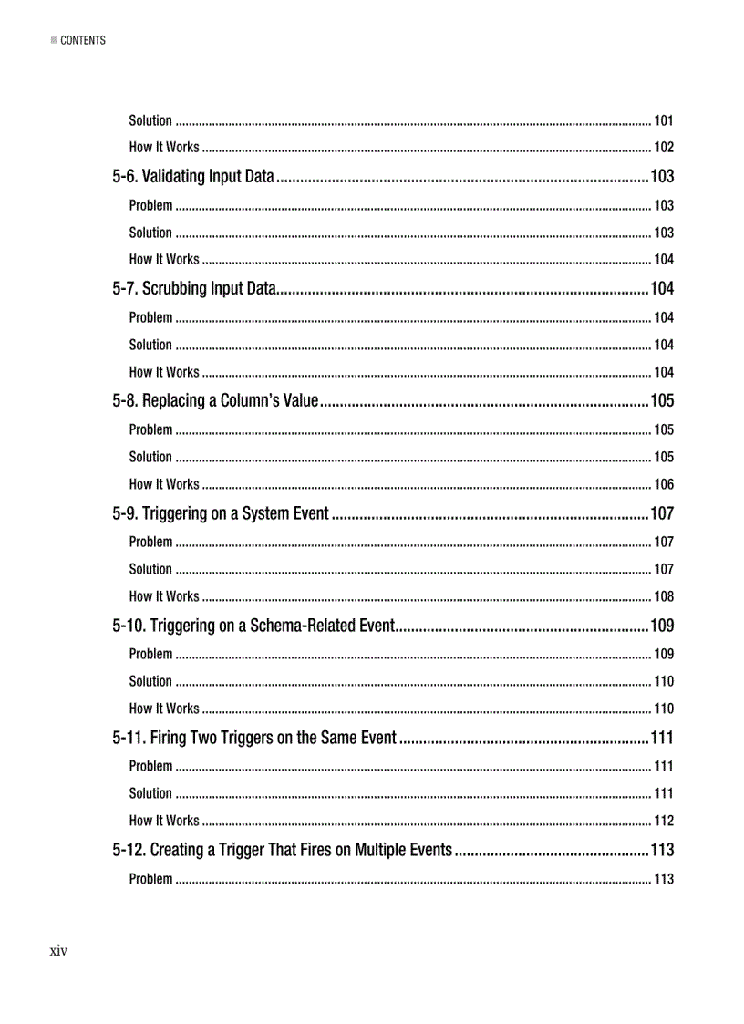 image for page Oracle PL SQL Recipes A Problem Solution Approach