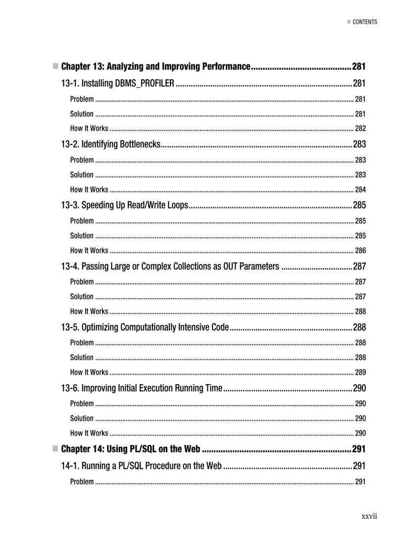 image for page Oracle PL SQL Recipes A Problem Solution Approach