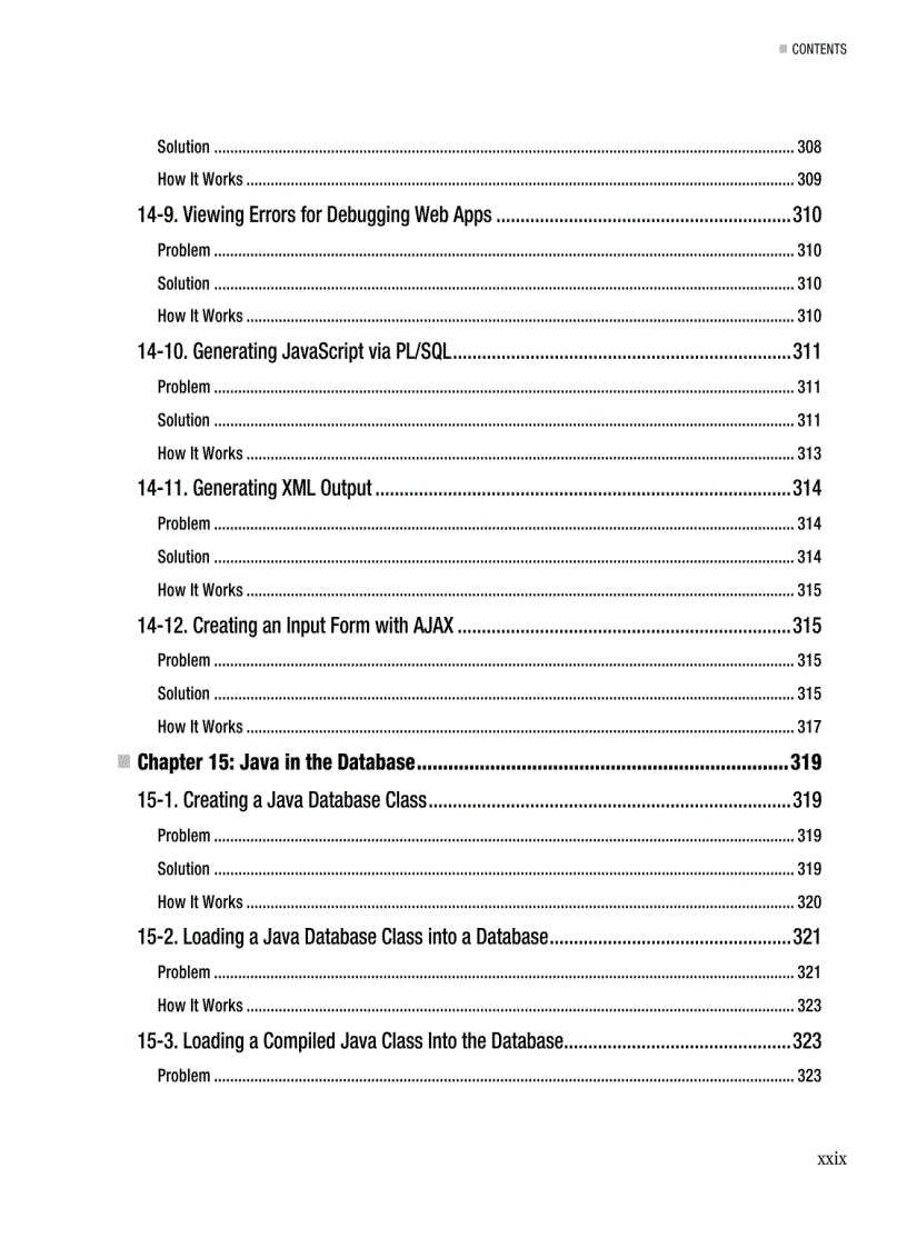 image for page Oracle PL SQL Recipes A Problem Solution Approach