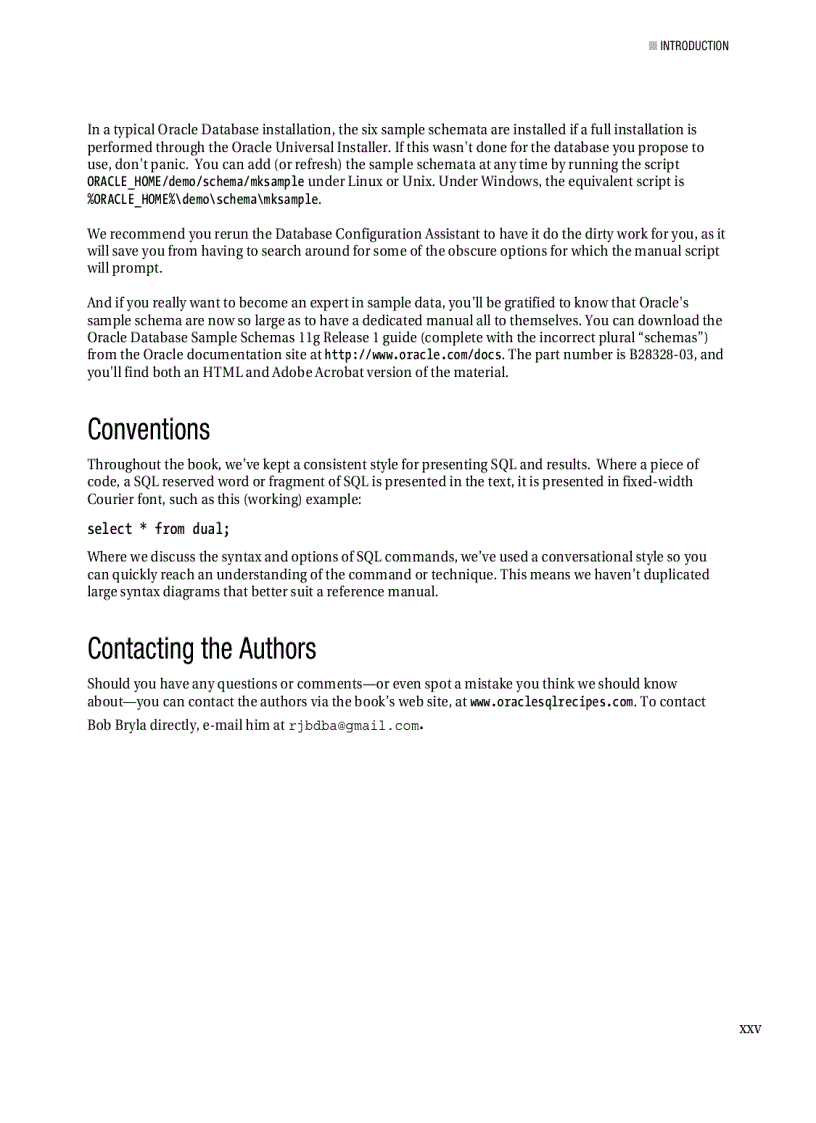 image for page Oracle SQL Recipes A Problem Solution Approach