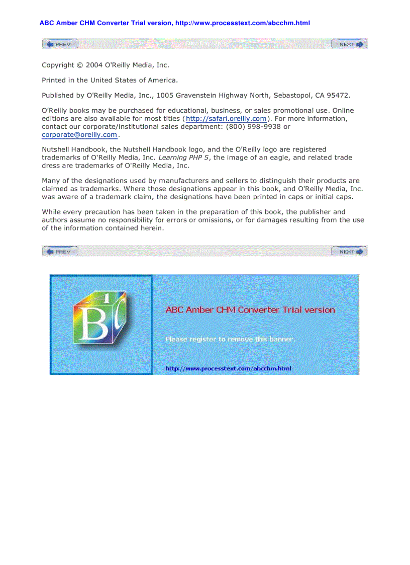 image for page Learning PHP 5