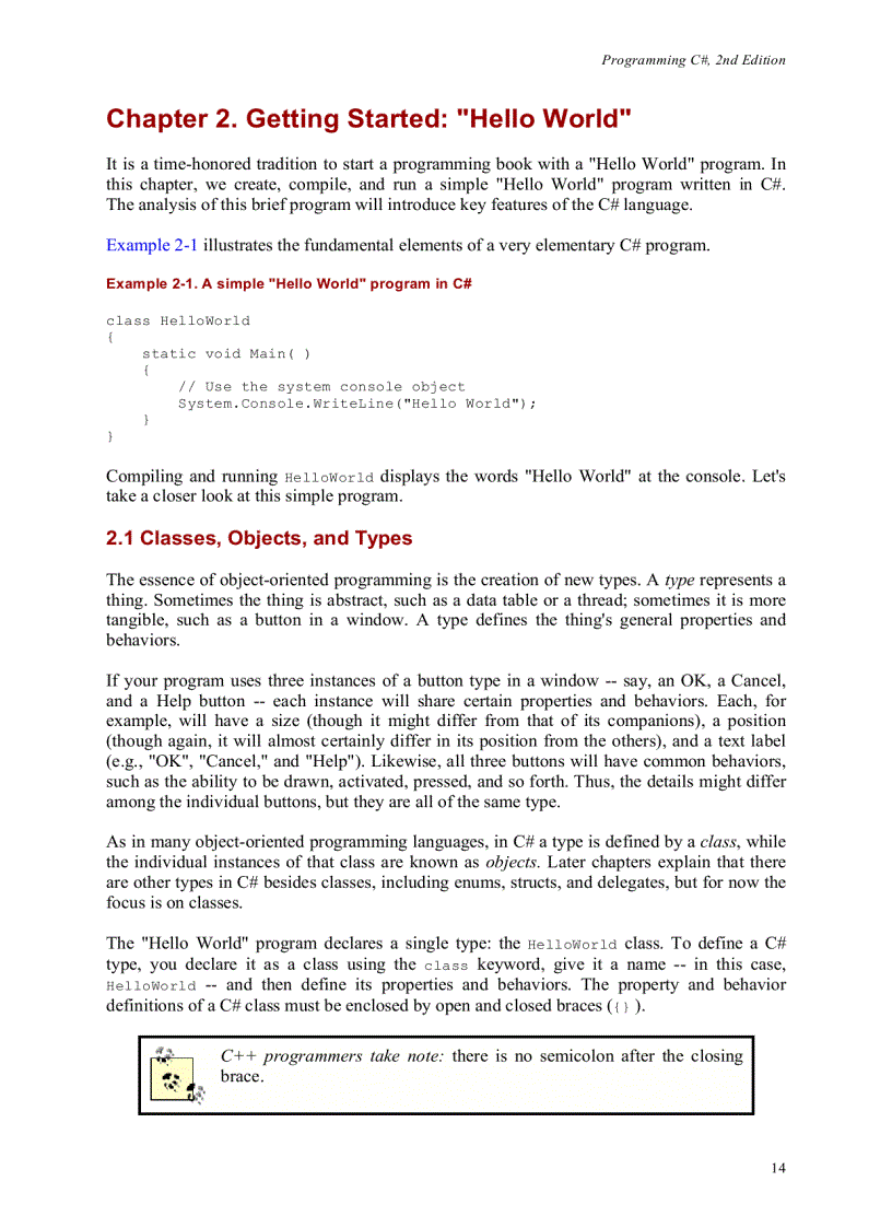 image for page Programming C