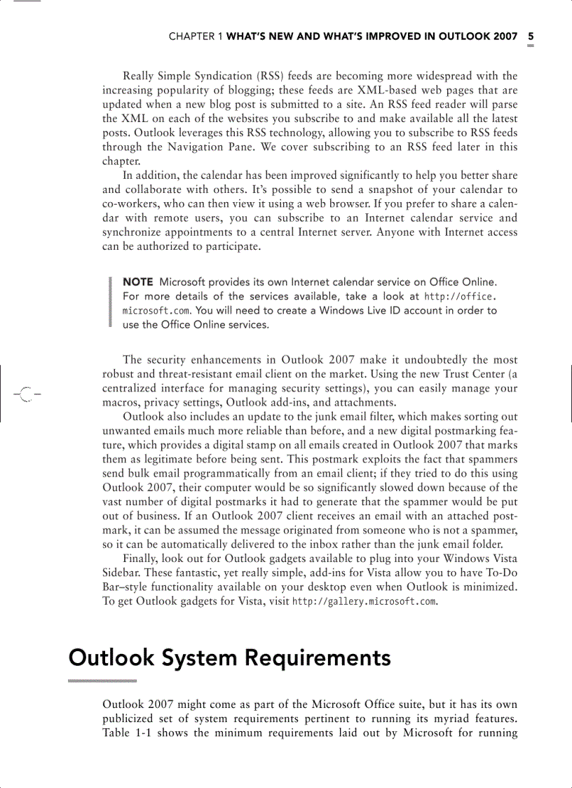image for page Outlook 2007