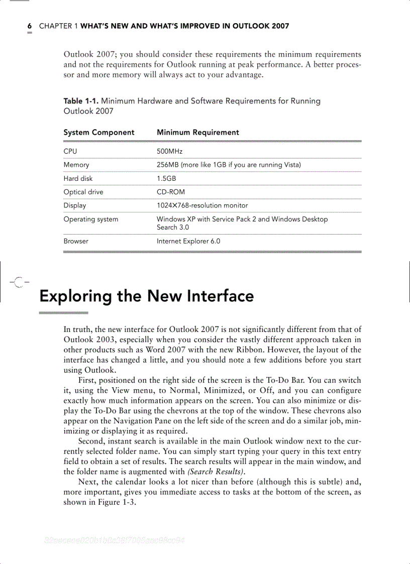 image for page Outlook 2007