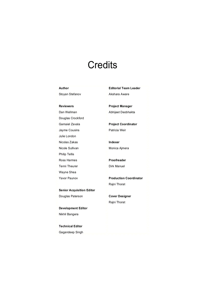 image for page Object Oriented JavaScript Create scalable reusable high quality JavaScript applications and libraries