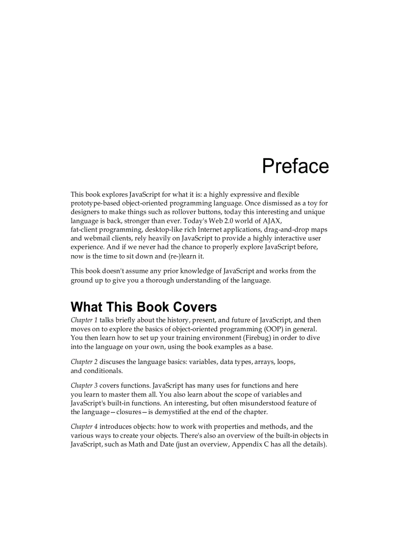 image for page Object Oriented JavaScript Create scalable reusable high quality JavaScript applications and libraries