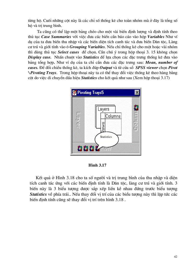 image for page XÂY dựng các bảng biểu và biểu đồ THốNG kê