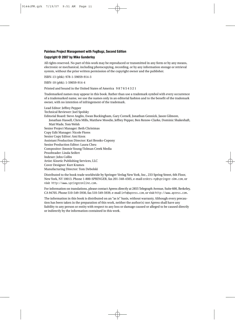 image for page Painless Project Management with FogBugz