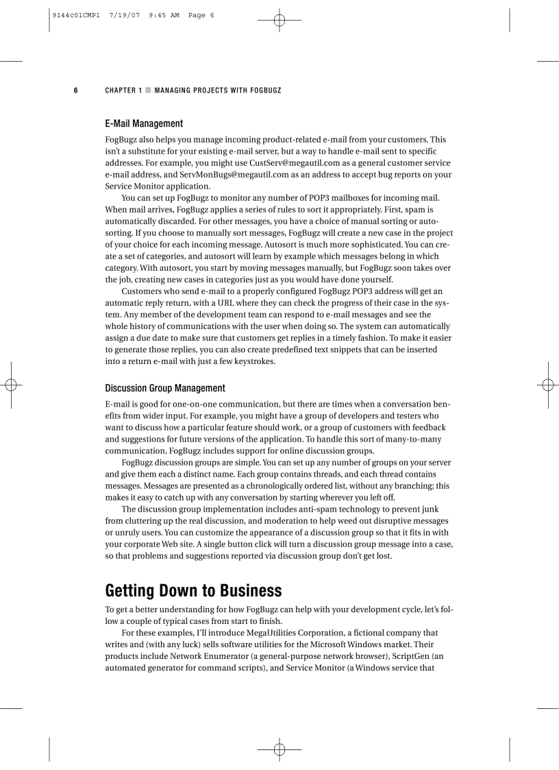 image for page Painless Project Management with FogBugz