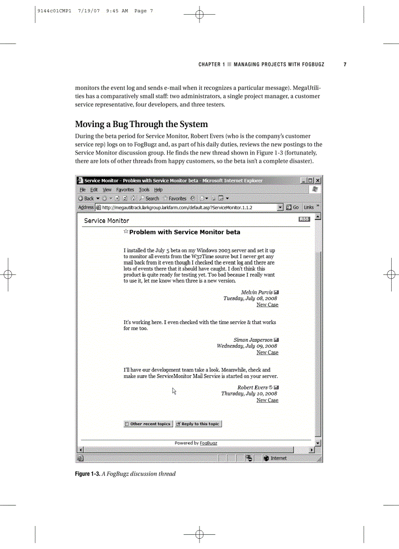 image for page Painless Project Management with FogBugz