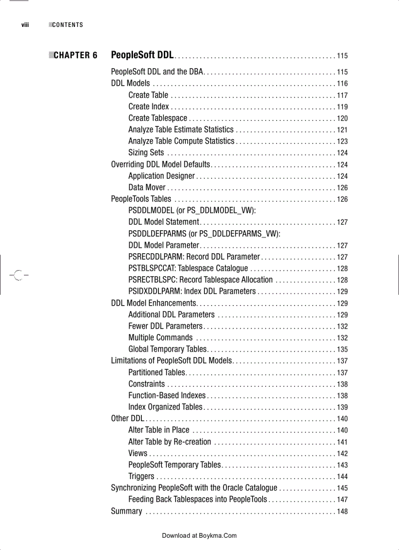 image for page PeopleSoft for the Oracle DBA