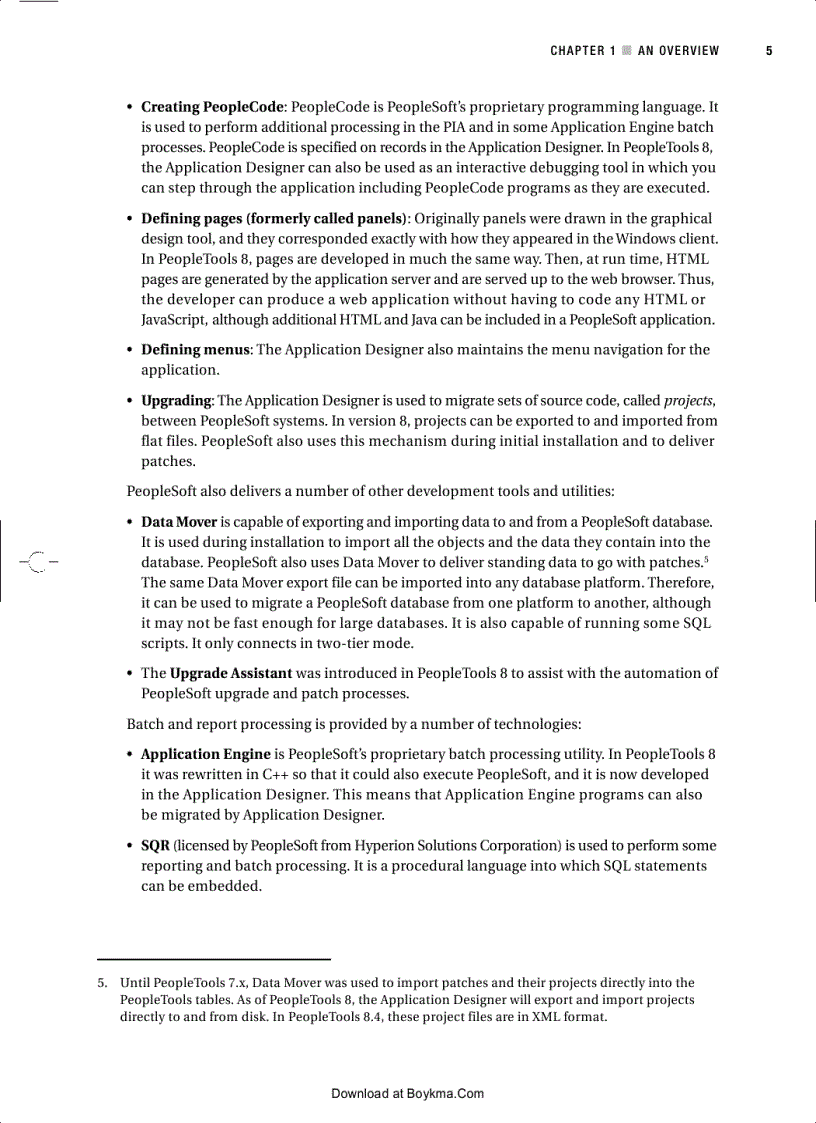 image for page PeopleSoft for the Oracle DBA
