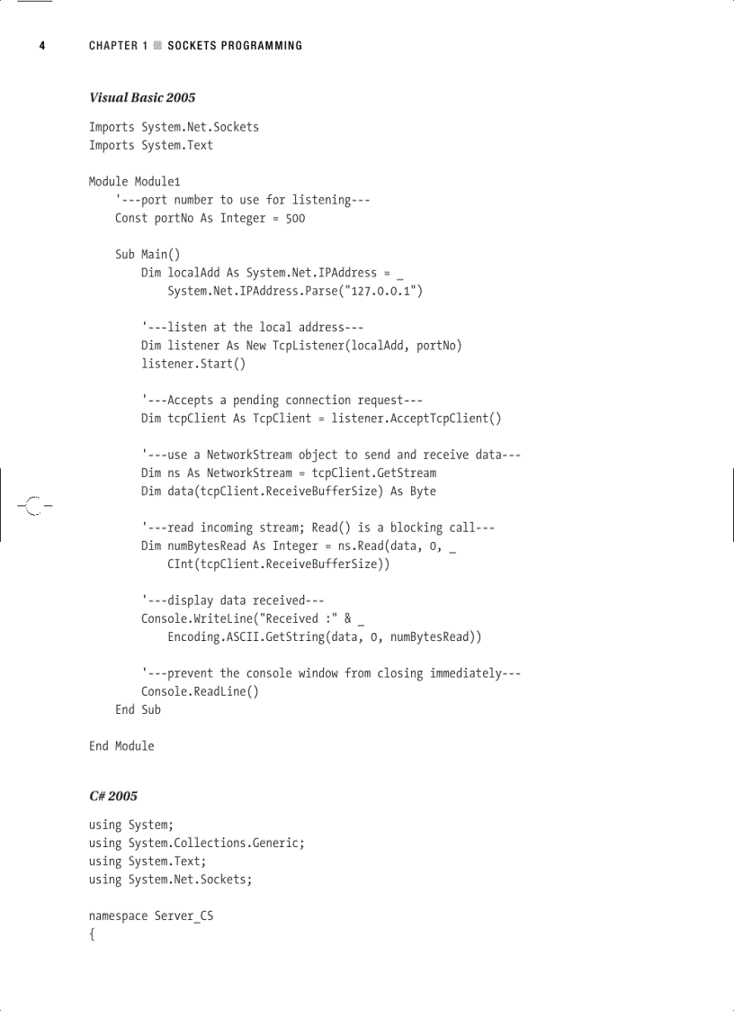 image for page Practical NET 2 0 Networking Projects