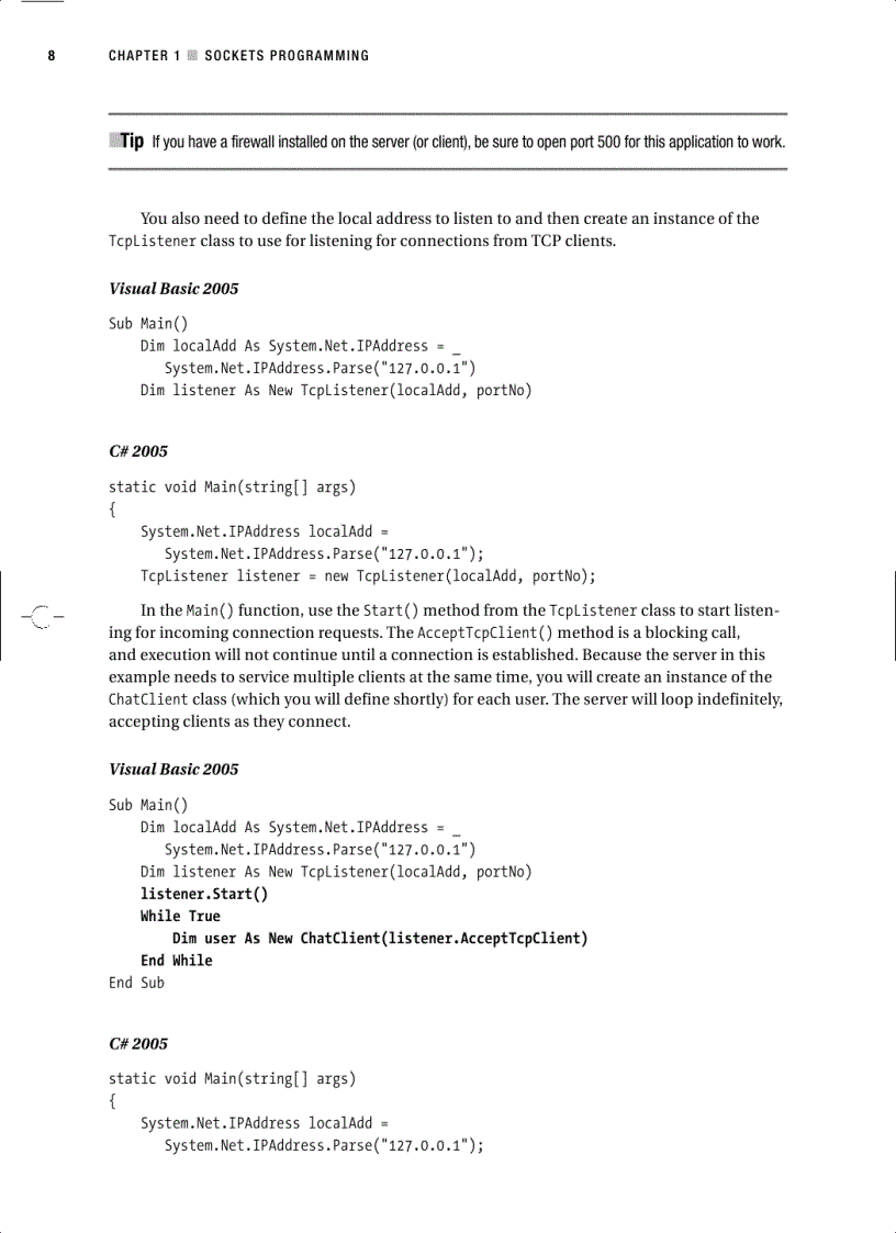 image for page Practical NET 2 0 Networking Projects