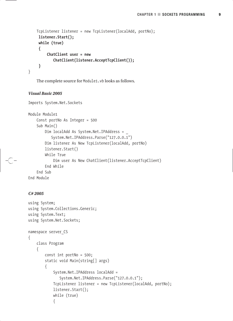 image for page Practical NET 2 0 Networking Projects