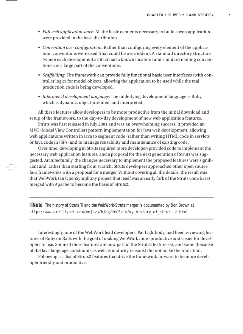 image for page Practical Apache Struts2 Web 2 0 Projects