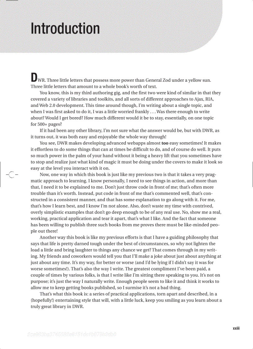 image for page Practical DWR 2 Projects