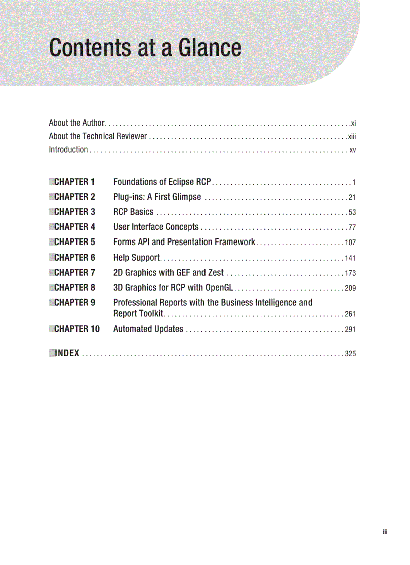 image for page Practical Eclipse Rich Client Platform Projects