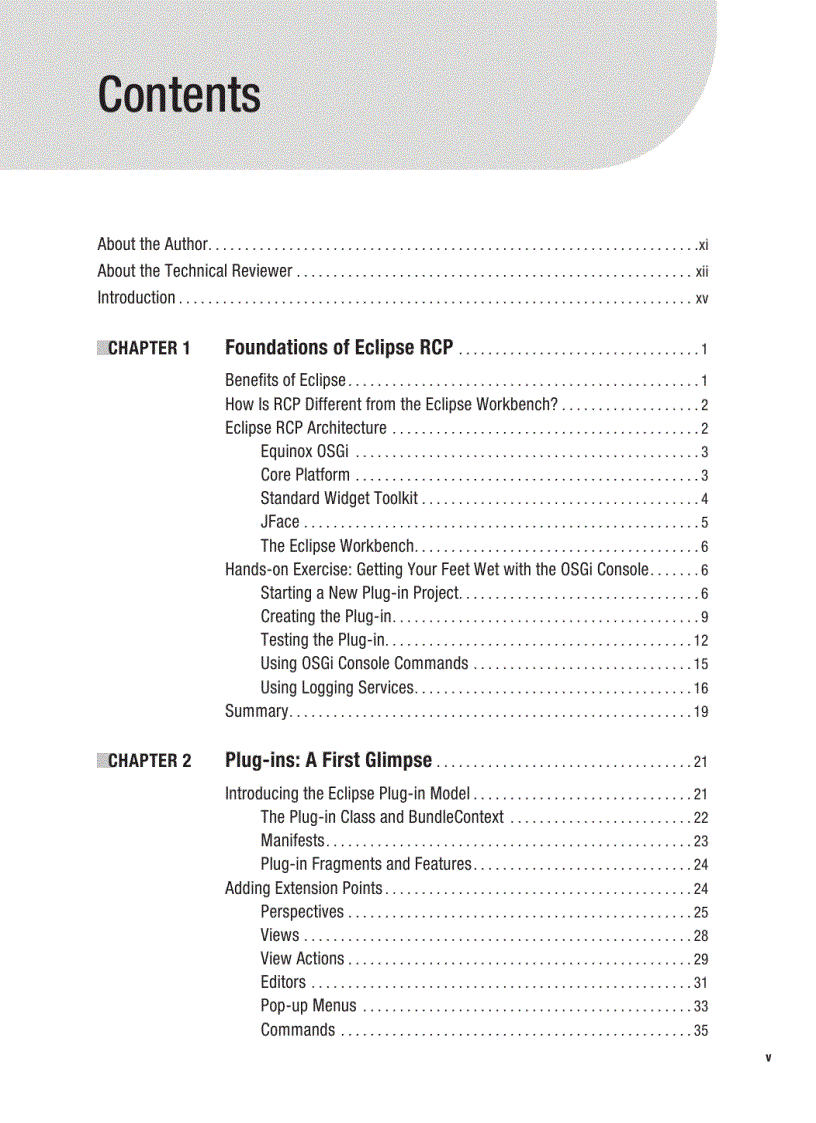 image for page Practical Eclipse Rich Client Platform Projects