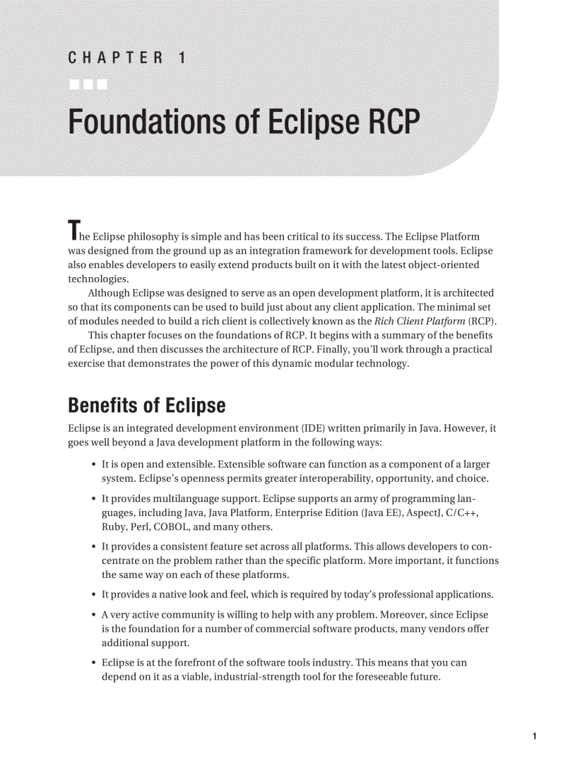 image for page Practical Eclipse Rich Client Platform Projects