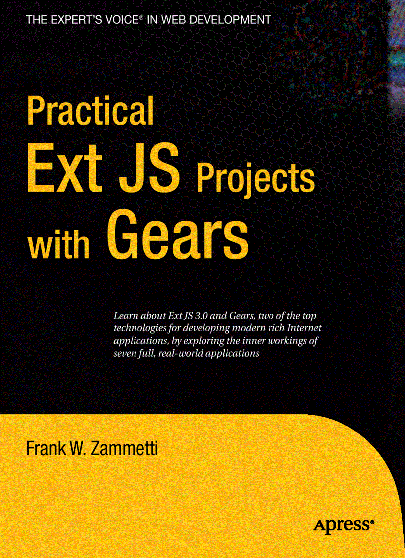 Practical Ext JS Projects with Gears