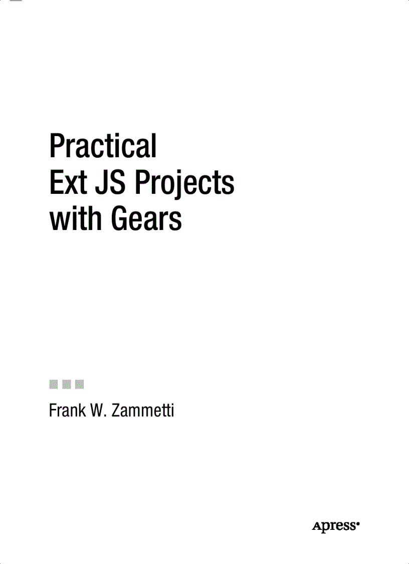 Practical Ext JS Projects with Gears