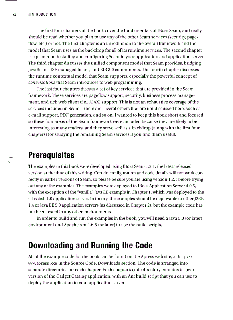 image for page Practical JBoss Seam Projects
