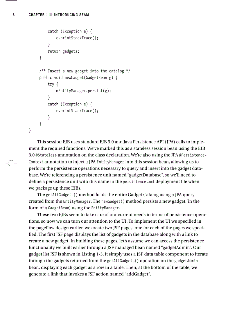 image for page Practical JBoss Seam Projects