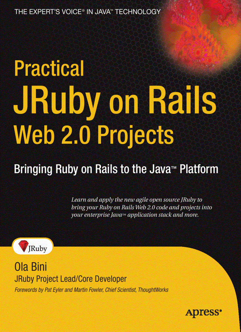 image for page Practical JRuby on Rails Web 2 0 Projects Bringing Ruby on Rails to the Java Platform