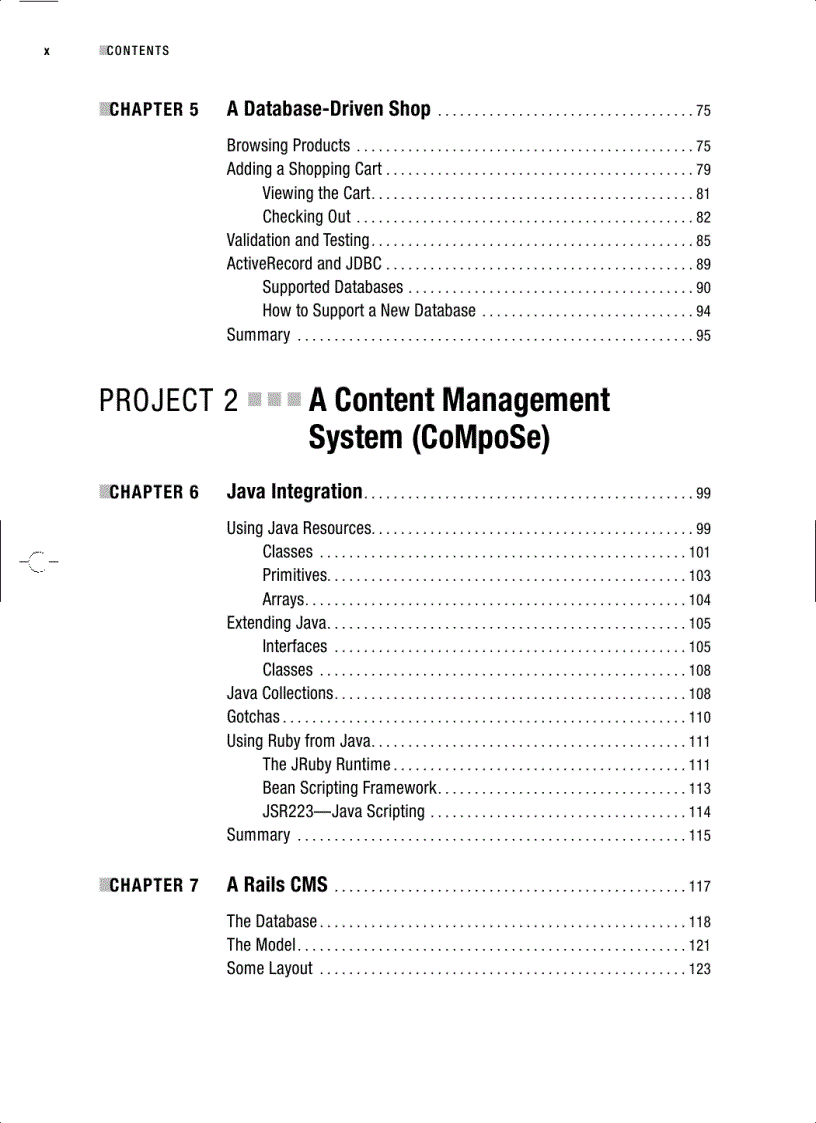 image for page Practical JRuby on Rails Web 2 0 Projects Bringing Ruby on Rails to the Java Platform