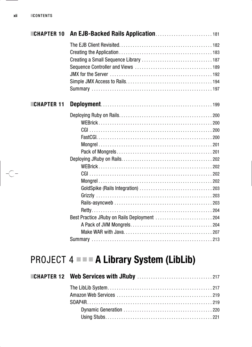 image for page Practical JRuby on Rails Web 2 0 Projects Bringing Ruby on Rails to the Java Platform