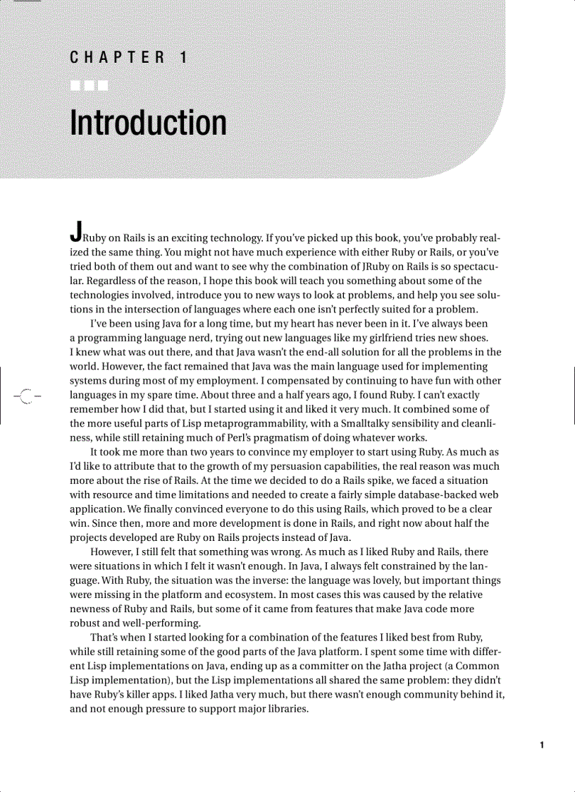 image for page Practical JRuby on Rails Web 2 0 Projects Bringing Ruby on Rails to the Java Platform