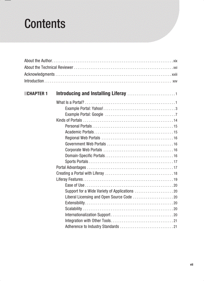 image for page Practical Liferay Java based Portal Applications Development