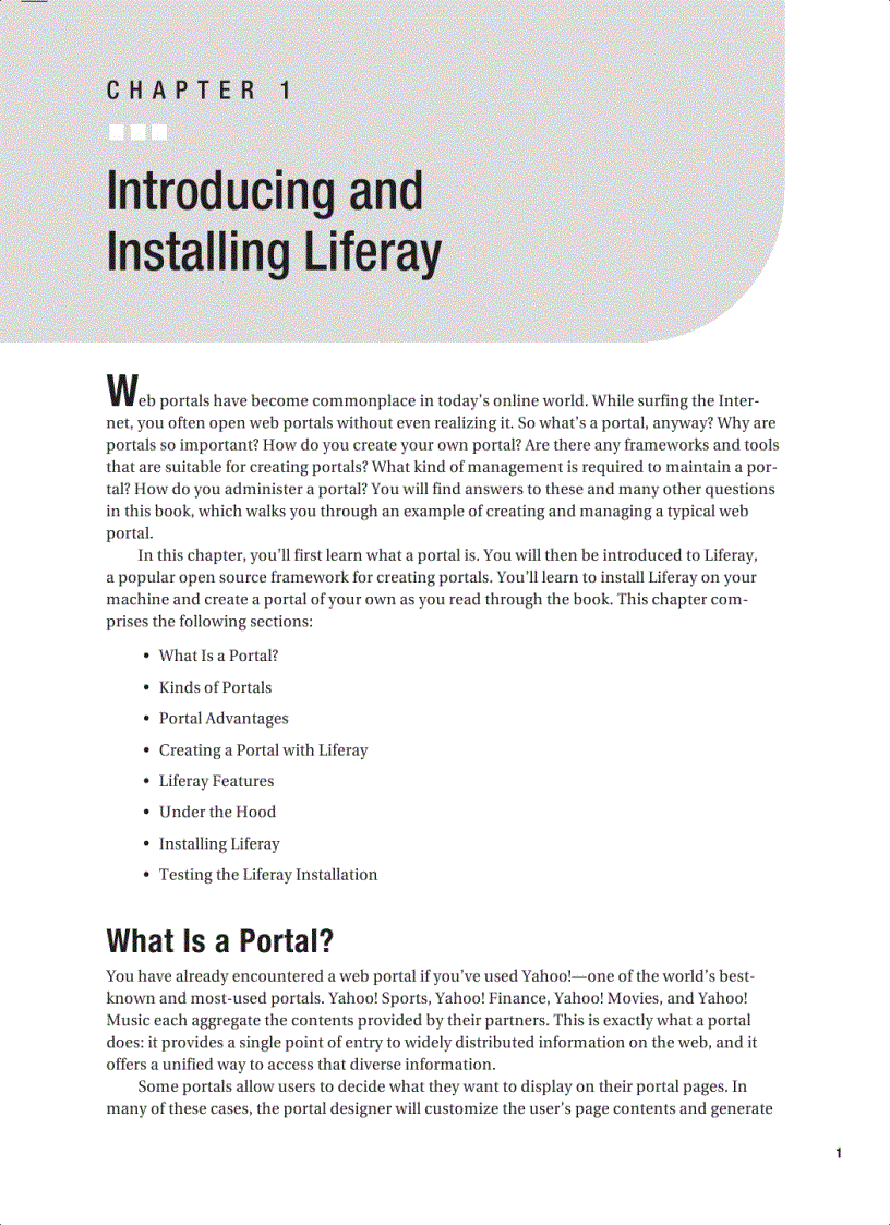 image for page Practical Liferay Java based Portal Applications Development