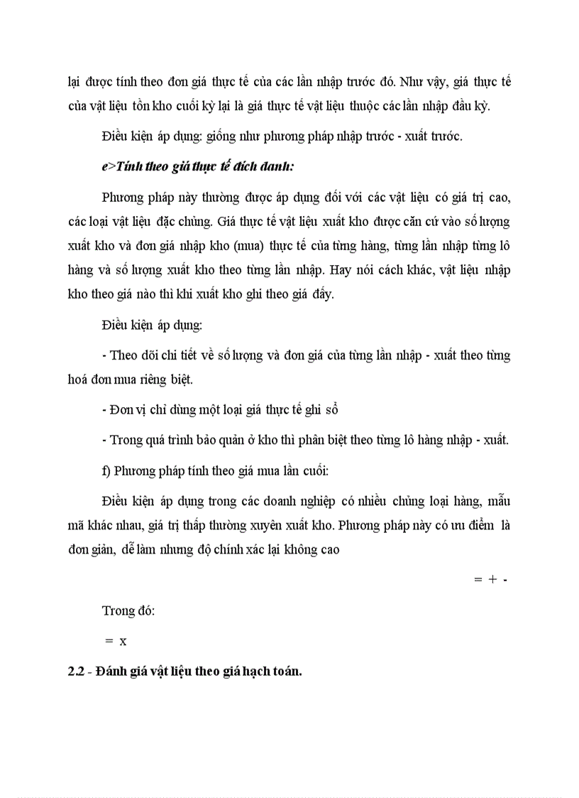 image for page Đánh giá nguyên vật liệu