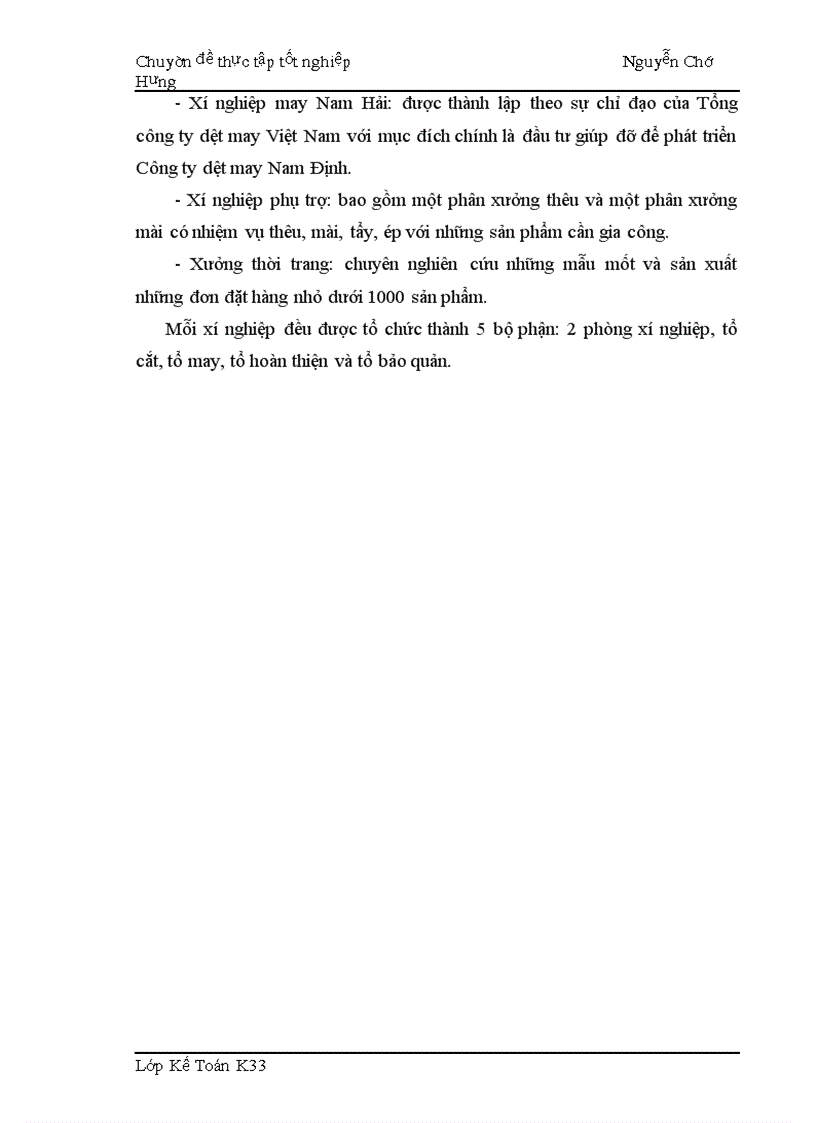 image for page Đặc điểm tổ chức quản lý sản xuất kinh doanh của Công ty may Thăng Long