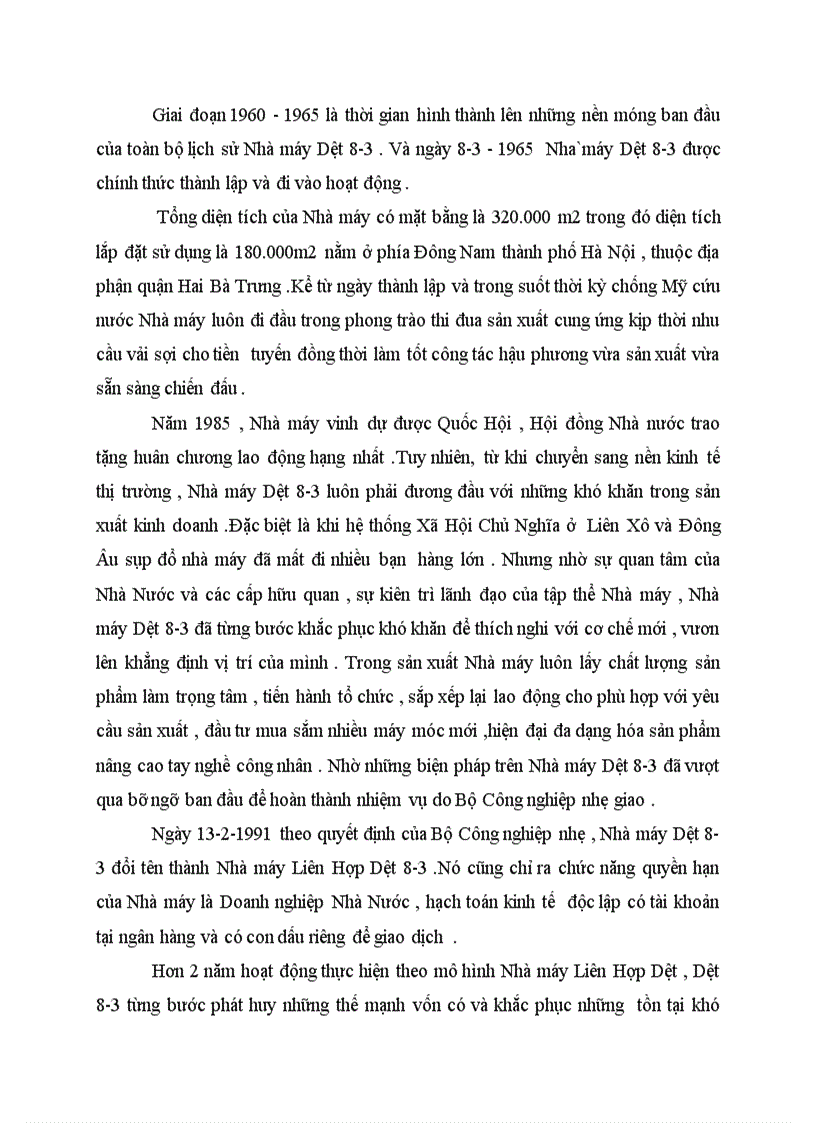 image for page Đặc điểm tình hình chung của công ty Dệt 8 3